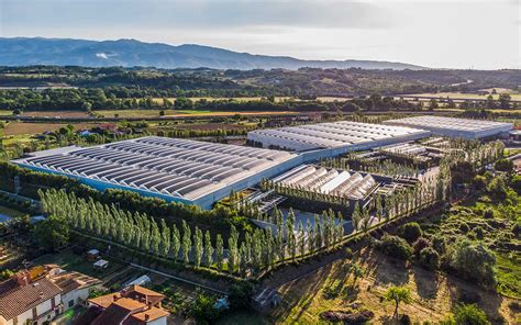 Guido Canali, a garden factory for Prada near Arezzo.